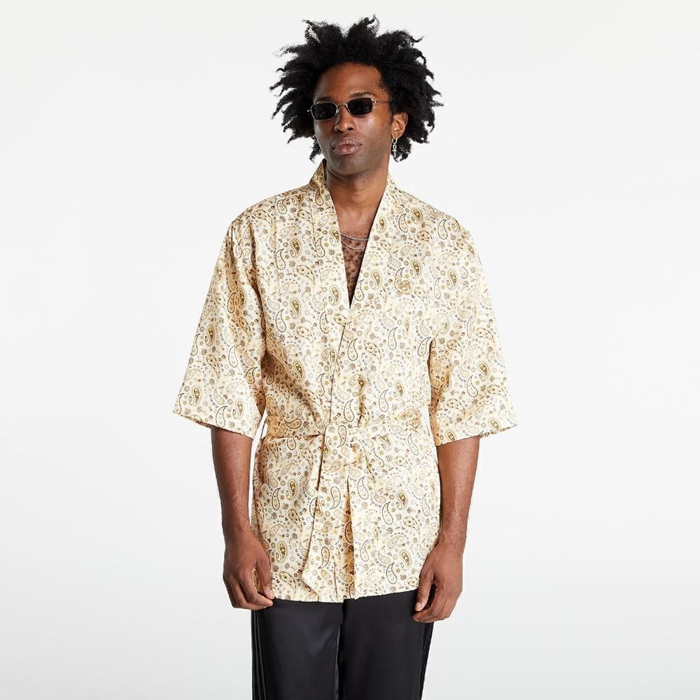 Vans Vanderson by Anderson .Paak Paisely Robe Shirt with Belt Size Medium